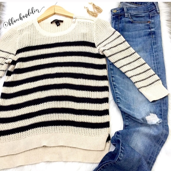 Ann Taylor Sweaters - {petite} ann taylor • knit sweater zipper detail